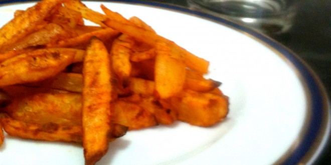 Patatas horneadas con pimentón de la Vera