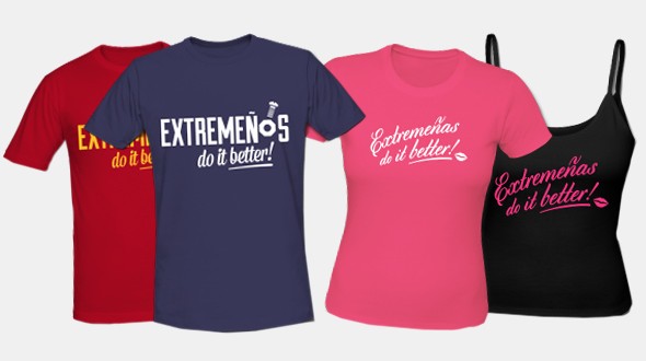 Camisetas Extremadura 2013 –  Extremeños/as do it better!!