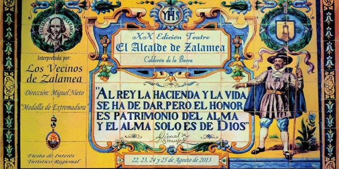 Representación de El Alcalde de Zalamea 2013